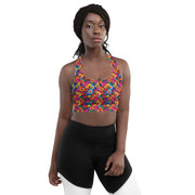 Longline sports bra