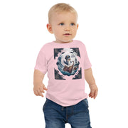 Baby Jersey Short Sleeve Chest Print Tee