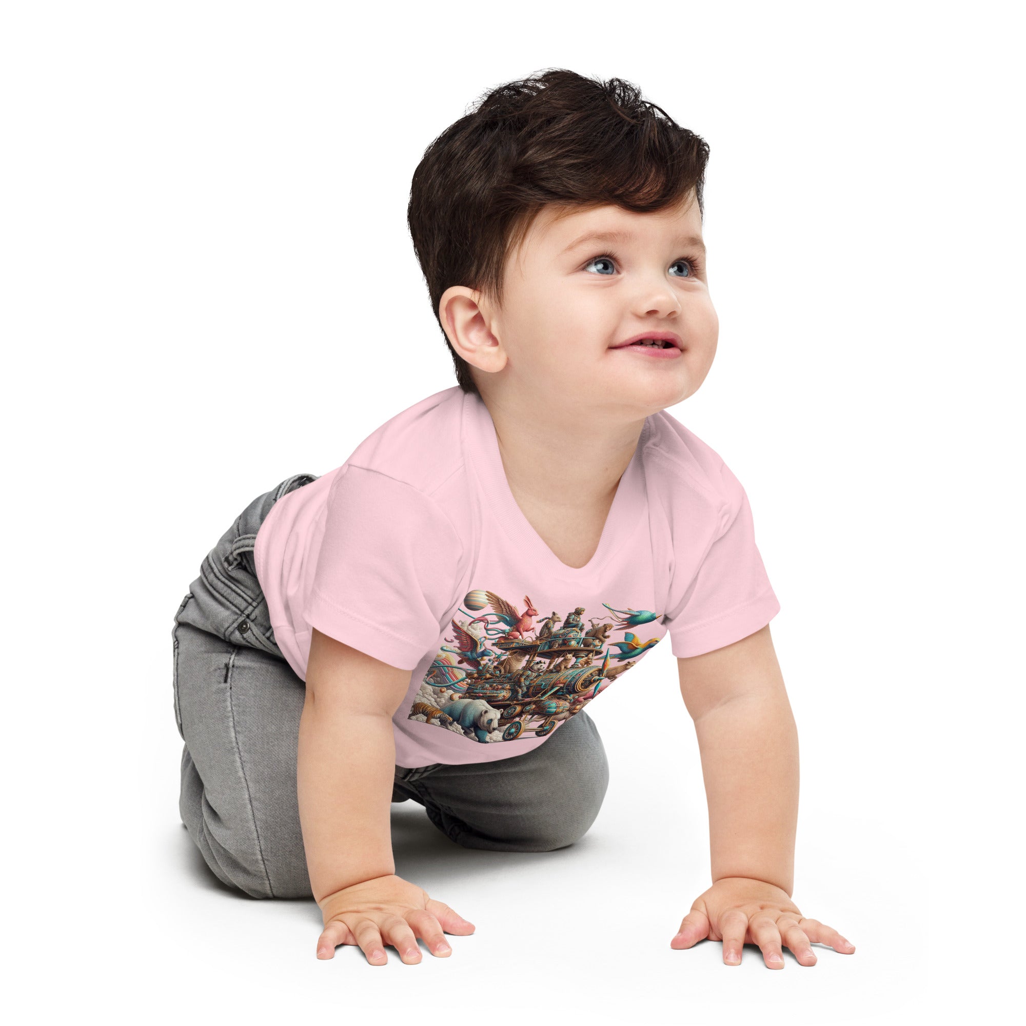 Baby Space Adventure -01 Jersey Short Sleeve Tee