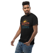 Men's Sunshine & Smiles Printed classic Tee