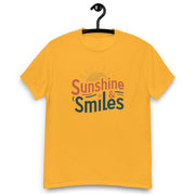 Men's Sunshine & Smiles Printed classic Tee