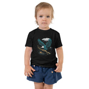 Toddler Short Sleeve Chest Print Tee