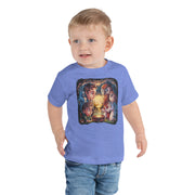 Toddler Short Sleeve Crew Neck Printed Tee