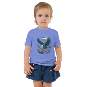 Toddler Short Sleeve Chest Print Tee