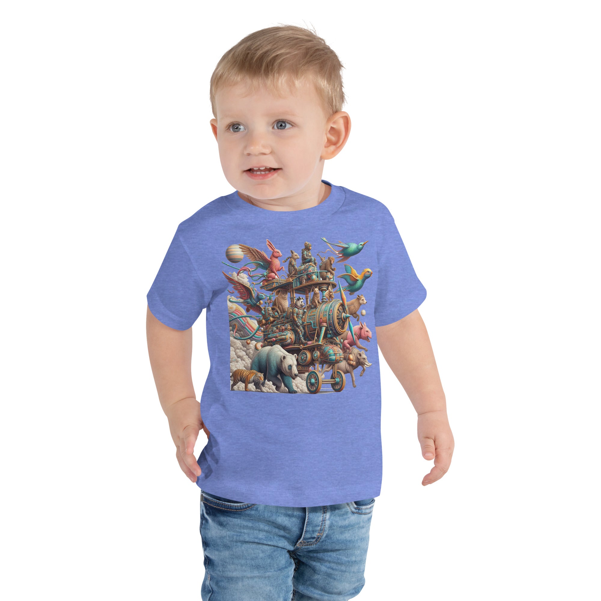 Toddler Space Adventure-01 Short Sleeve Tee