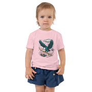 Toddler Short Sleeve Chest Print Tee