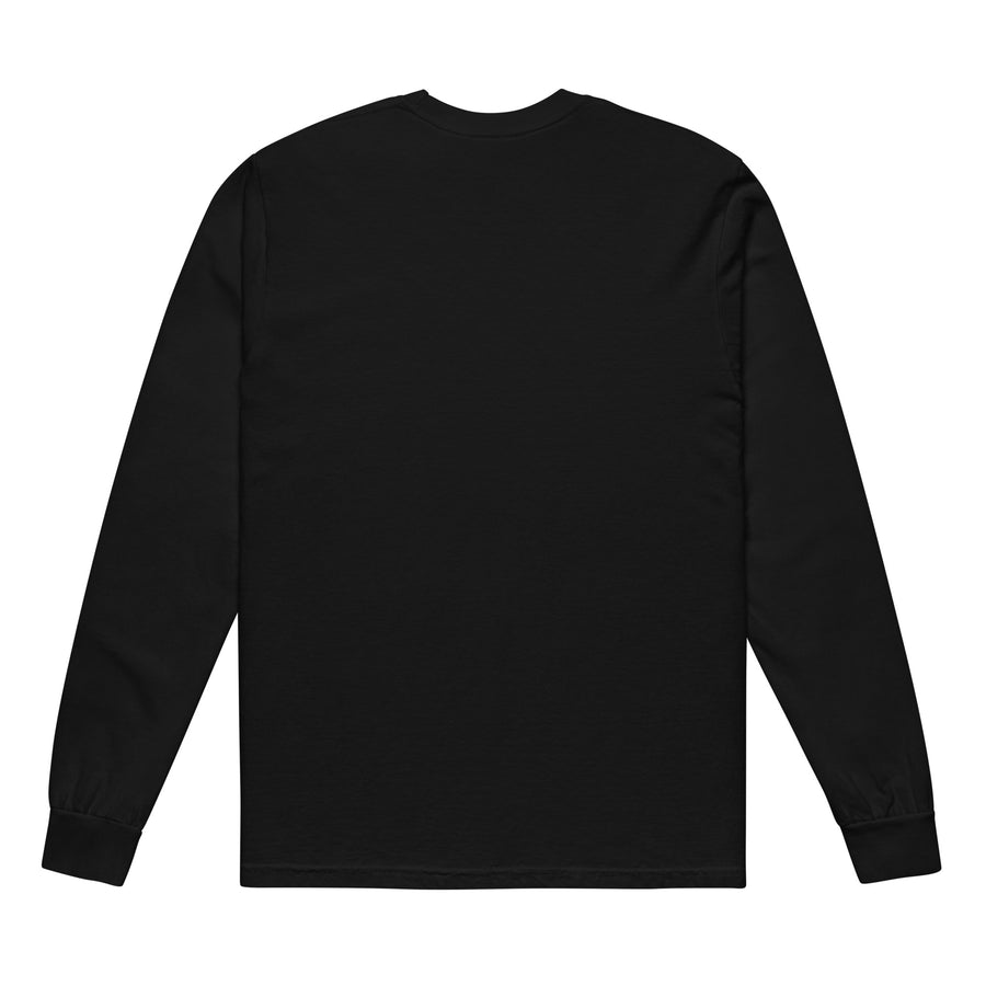 Garment-dyed heavyweight long-sleeve sweatshirt