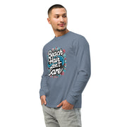 Garment-dyed heavyweight long-sleeve sweatshirt