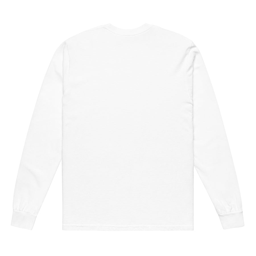 Garment-dyed heavyweight long-sleeve sweatshirt