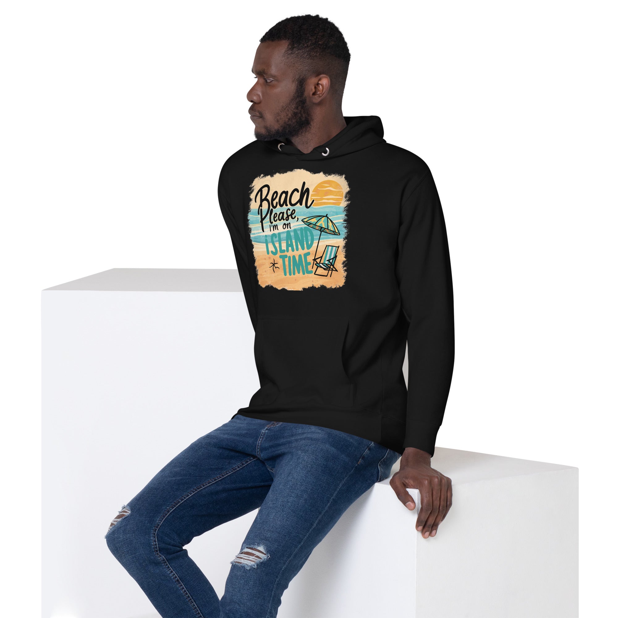 Unisex Chest Print Trending Hoodie