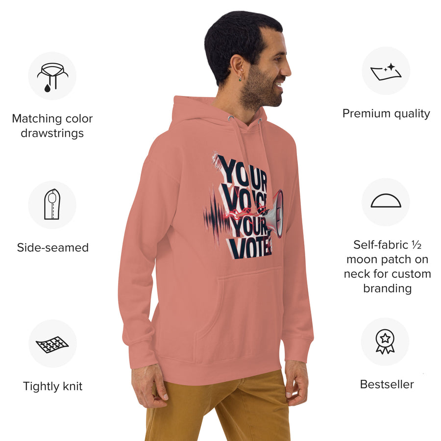 Kangaroo Pocket Printed Hoodie for Men & Women