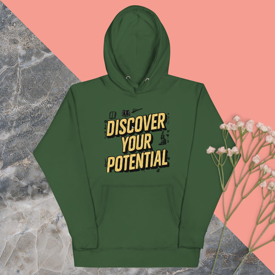 Unisex Kangaro Pocket Printed Hoodie