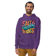 Unisex Salty Vibes Printed Hoodie