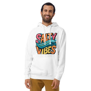 Unisex Salty Vibes Printed Hoodie