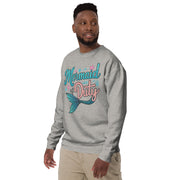 Mermaid off Duty Printed Unisex Premium Sweatshirt