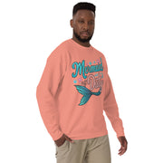 Mermaid off Duty Printed Unisex Premium Sweatshirt