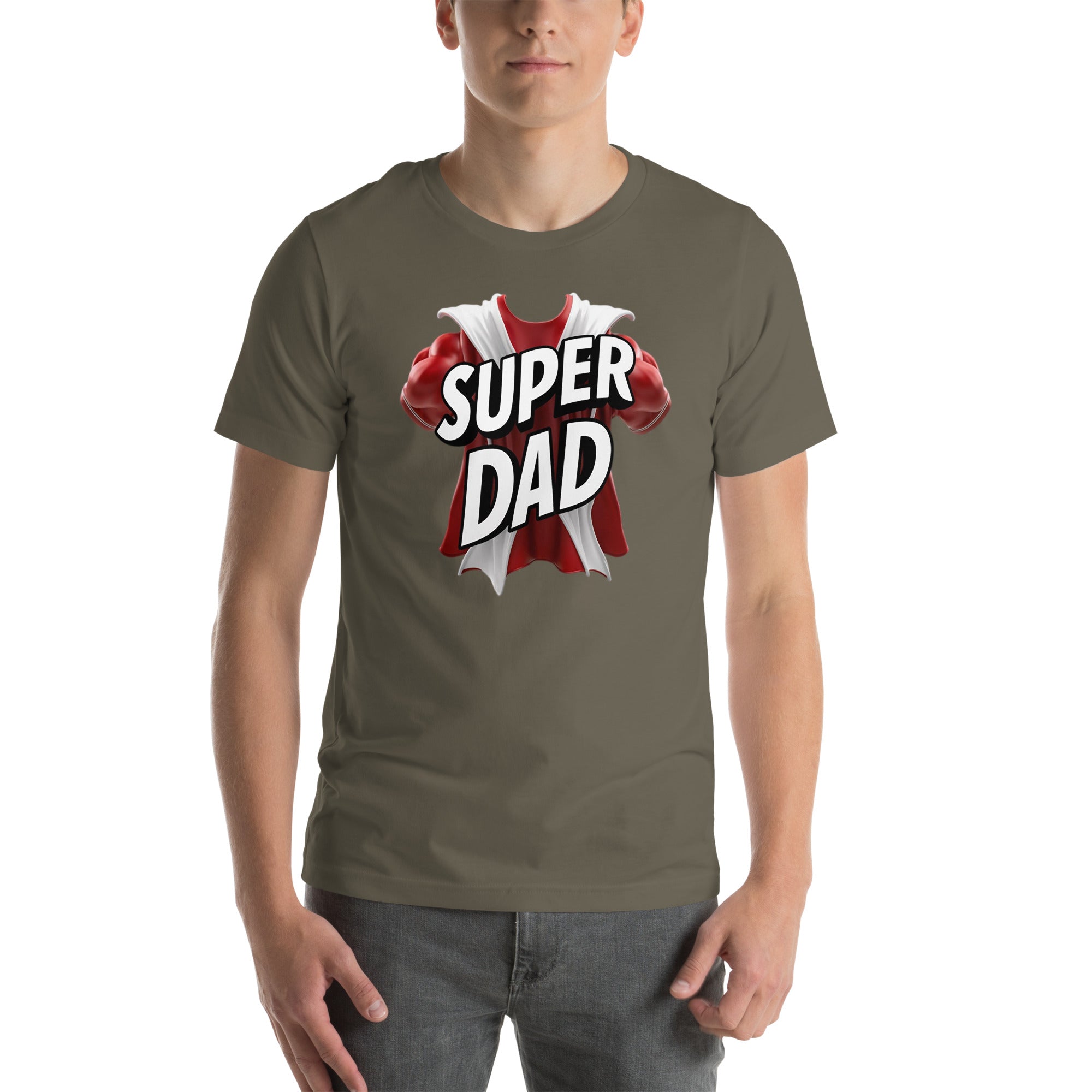 Super Dad Unisex Printed T-shirt