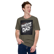 Rockstar Dad Printed Unisex t-shirt