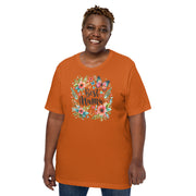 Unisex best mama printed t-shirt