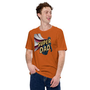 Super Dad Print Unisex t-shirt