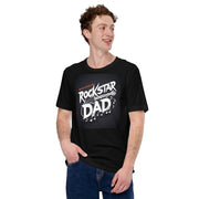 Rockstar Dad Printed Unisex t-shirt