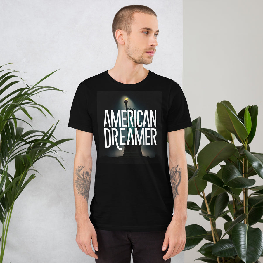 Short Sleeve American Dreamer Printed Unisex t-shirt