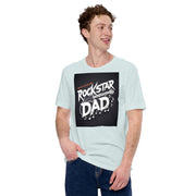 Rockstar Dad Printed Unisex t-shirt