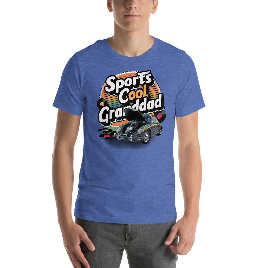 Unisex Crew Neck Sports Granddad T-shirt