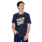 Rockstar Dad Printed Unisex t-shirt