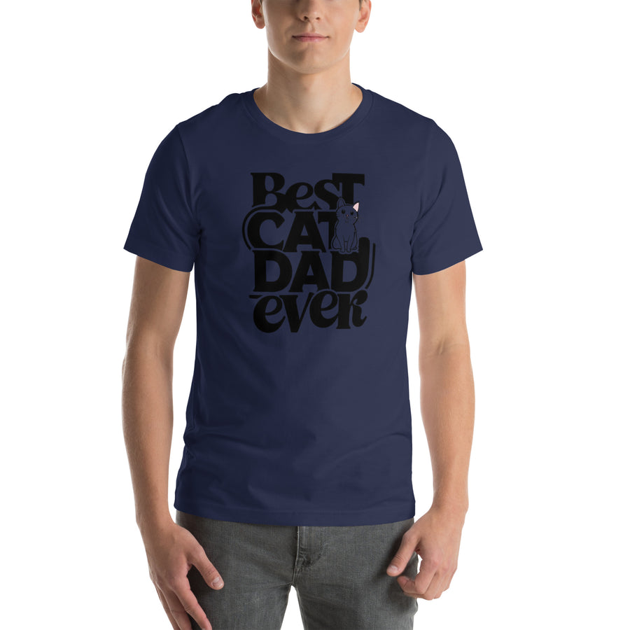 Best Cat Dad Unisex T-shirt