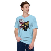 Super Dad Print Unisex t-shirt