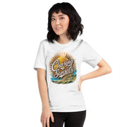 Unisex Sunset Design Print T-shirt