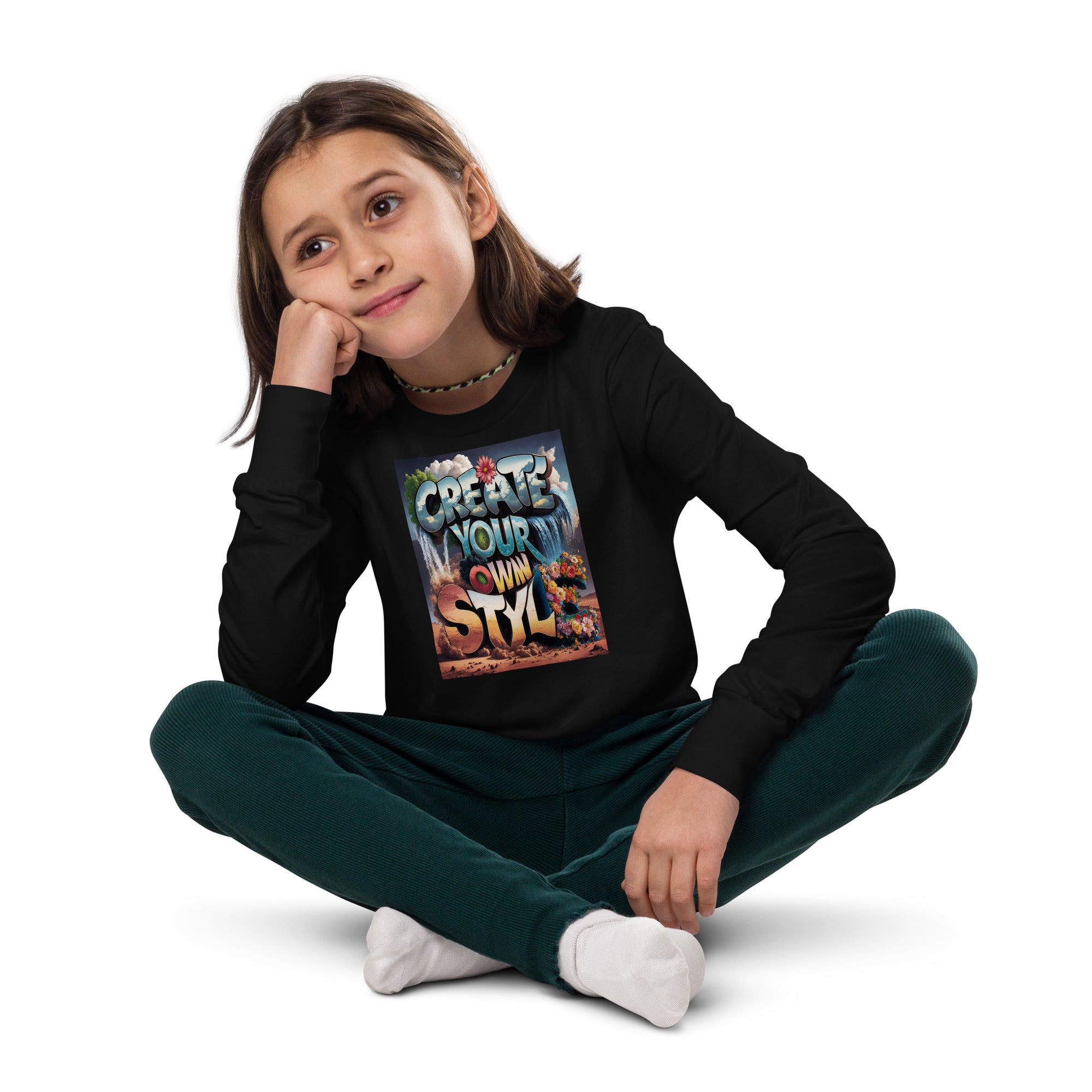 Your Own Style Youth Long Sleeve Tee