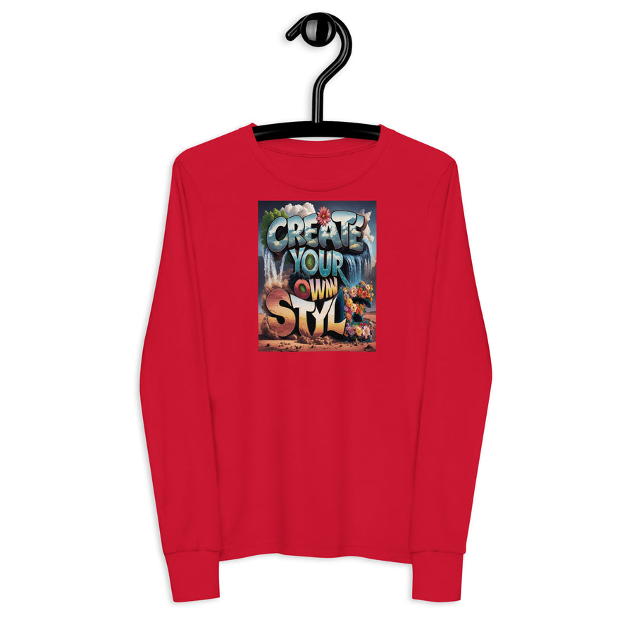 Your Own Style Youth Long Sleeve Tee