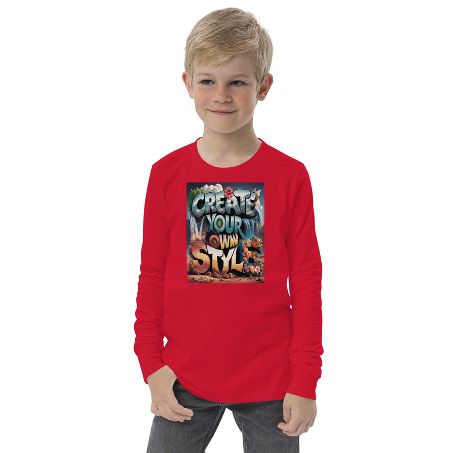 Your Own Style Youth Long Sleeve Tee