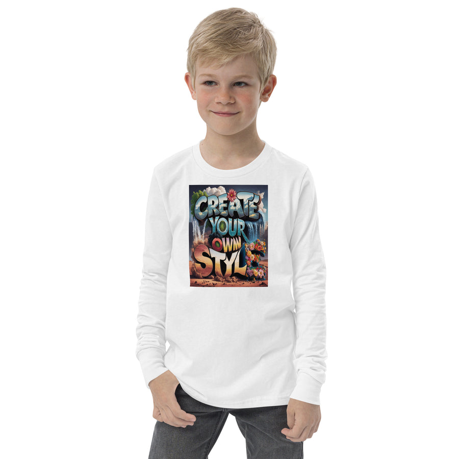 Your Own Style Youth Long Sleeve Tee