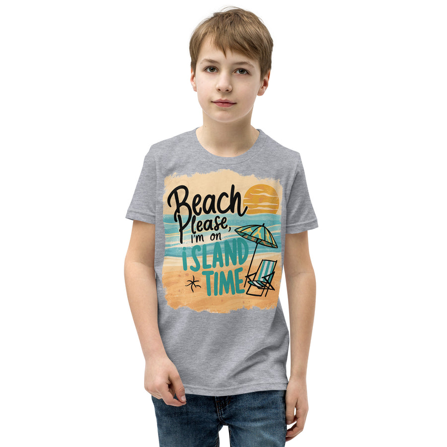 Youth Short Sleeve Printed Crew Neck T-Shirt