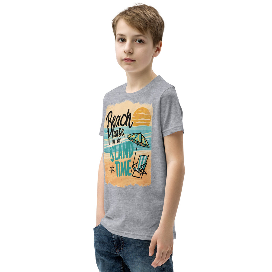 Youth Short Sleeve Printed Crew Neck T-Shirt