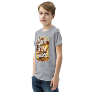 Youth Short Sleeve Learn Grow Succeed Printed T-Shirt