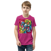 Youth Short Sleeve chest print T-Shirt