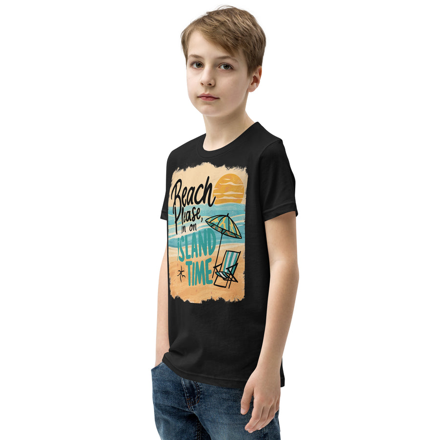 Youth Short Sleeve Printed Crew Neck T-Shirt