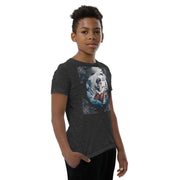 Youth Short Sleeve Chest Print T-Shirt