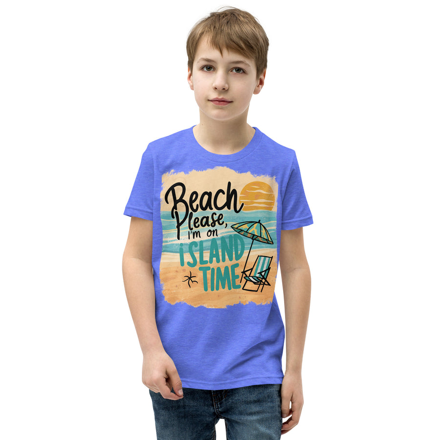 Youth Short Sleeve Printed Crew Neck T-Shirt