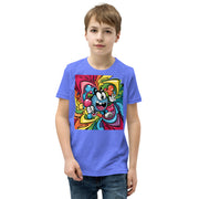 Youth Short Sleeve chest print T-Shirt