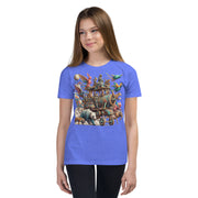 Youth Space Adventure-01 Short Sleeve T-Shirt