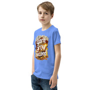 Youth Short Sleeve Learn Grow Succeed Printed T-Shirt