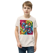 Youth Short Sleeve chest print T-Shirt