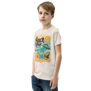 Youth Short Sleeve Printed Crew Neck T-Shirt