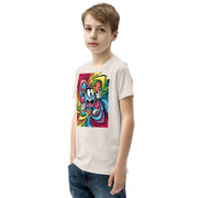 Youth Short Sleeve chest print T-Shirt