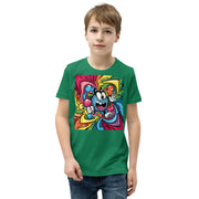 Youth Short Sleeve chest print T-Shirt